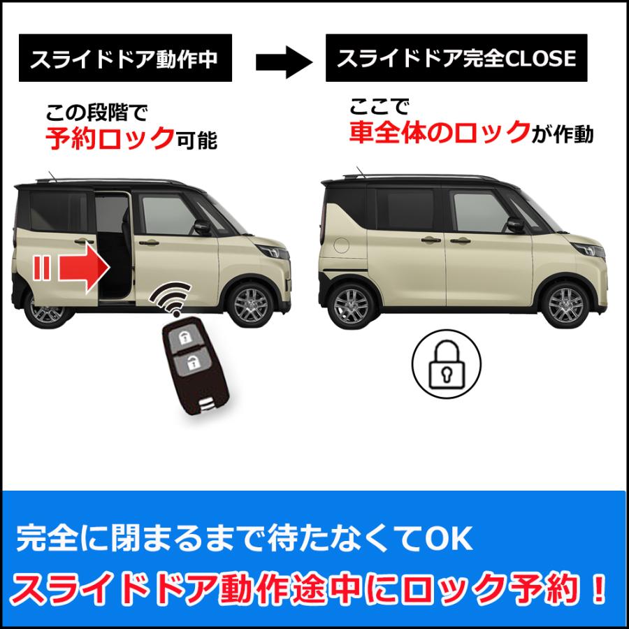 互換品】予約ロックキット ルークス B4#系 電動スライドドア車用