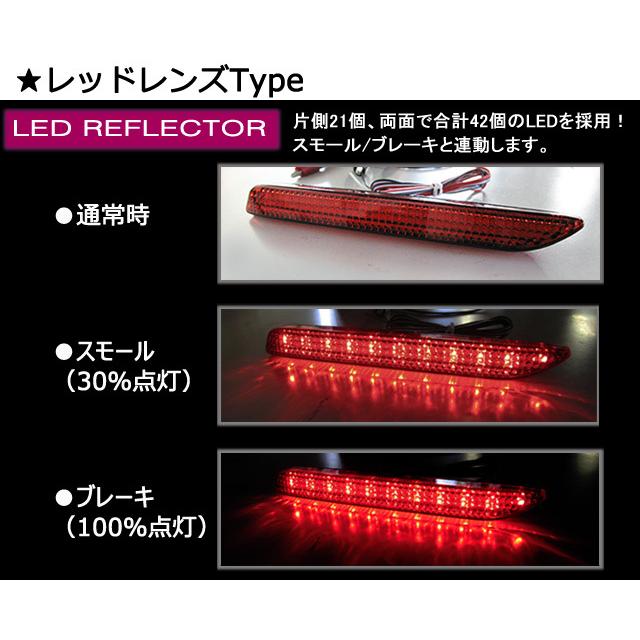 流星LEDリフレクター パターン50 流れる ノア ZRR70W S SI 流星LED