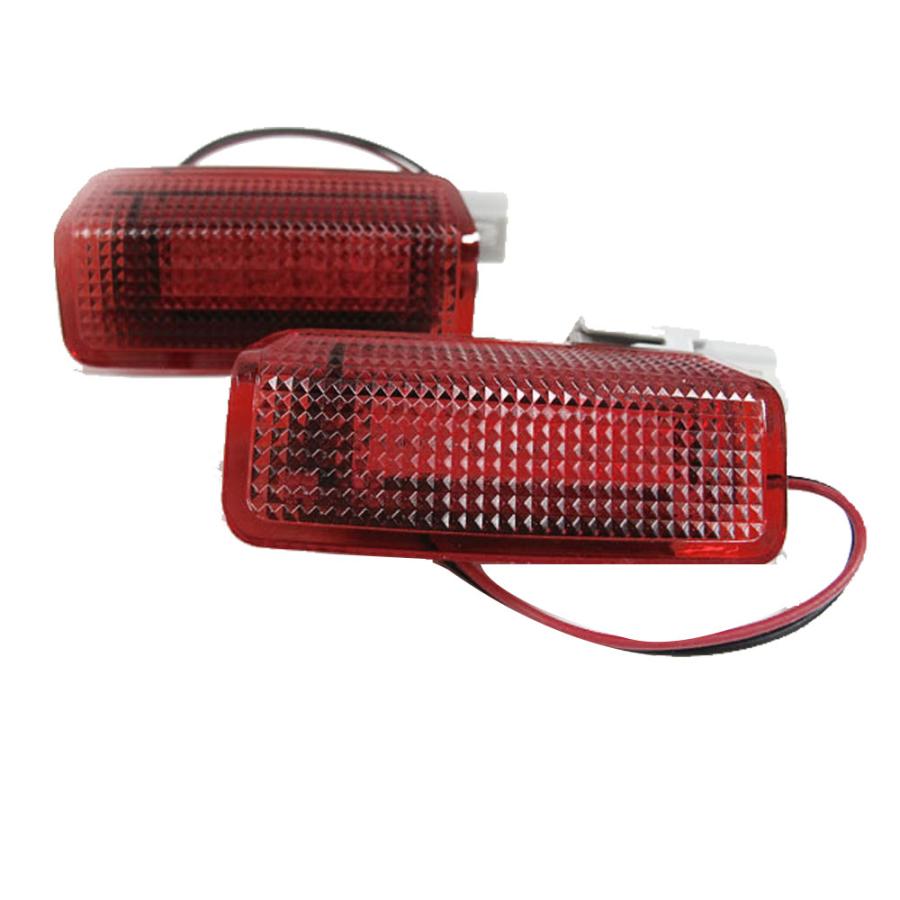 互換品】トヨタ汎用 / LEDカーテシランプ 赤/ 36SMD 2個/ アルファード