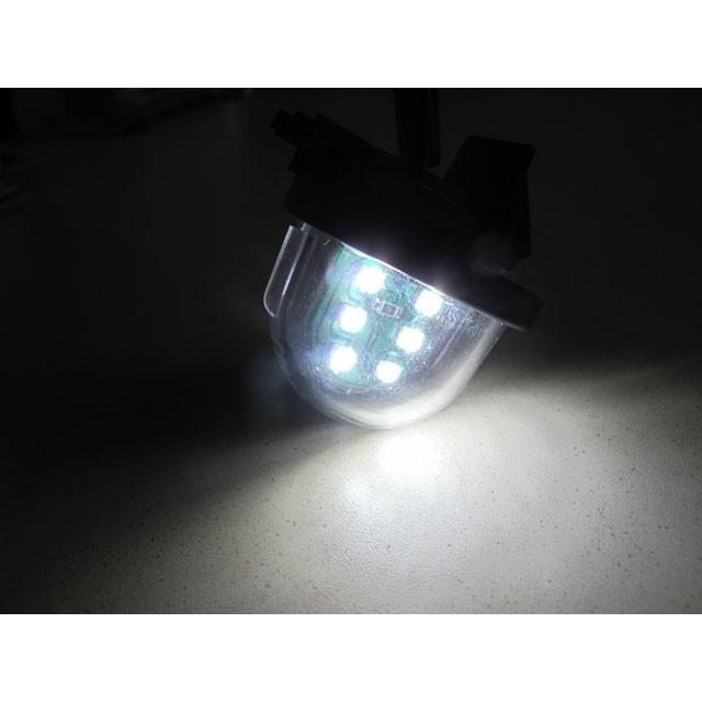 スズキ車 / 汎用 ライセンスランプ / 1個 / 白 / 6SMD / アッセンブリー交換タイプ / 互換品｜autoagency｜03