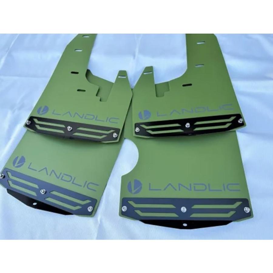 LANDLIC ランドリック マッドフラップ LANDー3D5MFー004 オリーブ