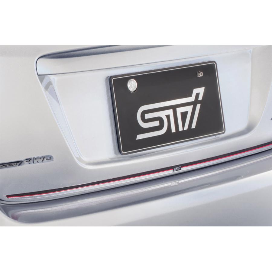 WRX STI エスティーアイ トランクリッドガーニッシュ (コンビ