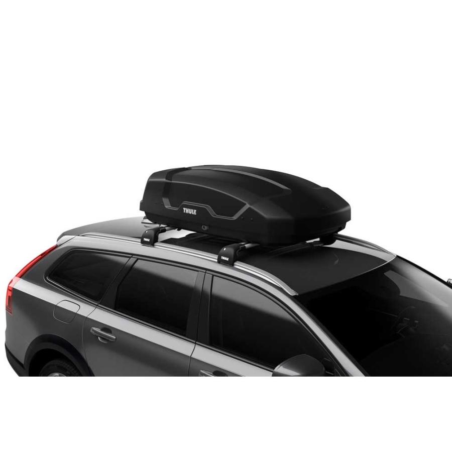 取引中！THULE スーリー　ルーフボックス　Touring600 ブラック THULE Touring600/Sportブラック をスバル アウトバック BS9系 THULE