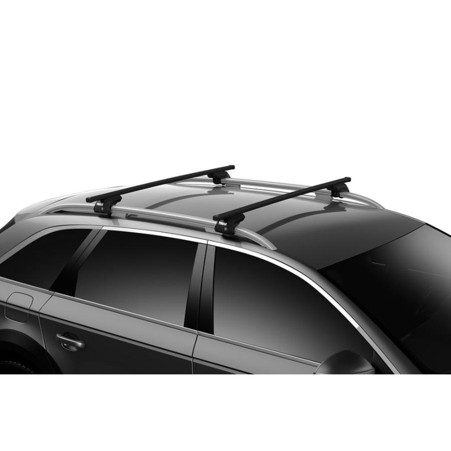 スーリー　スクエアーバー THULE（スーリー） スクエアバーセット 127cm TH7123 : オートバックス