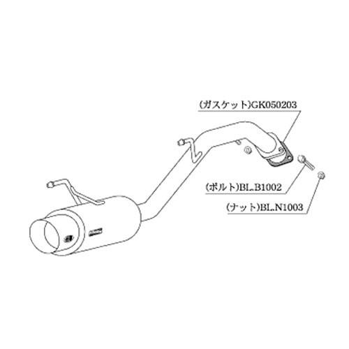 柿本改 柿本 カキモト Hyper GT Box Rev. ニッサン キューブ キューブ