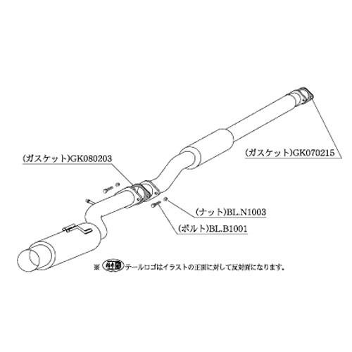 柿本 カキモト　HYPER　FULLMEGA　N1+Rev.　ミツビシ　ランサーエボリューション10　CBA-CZ4A　M31328の画像