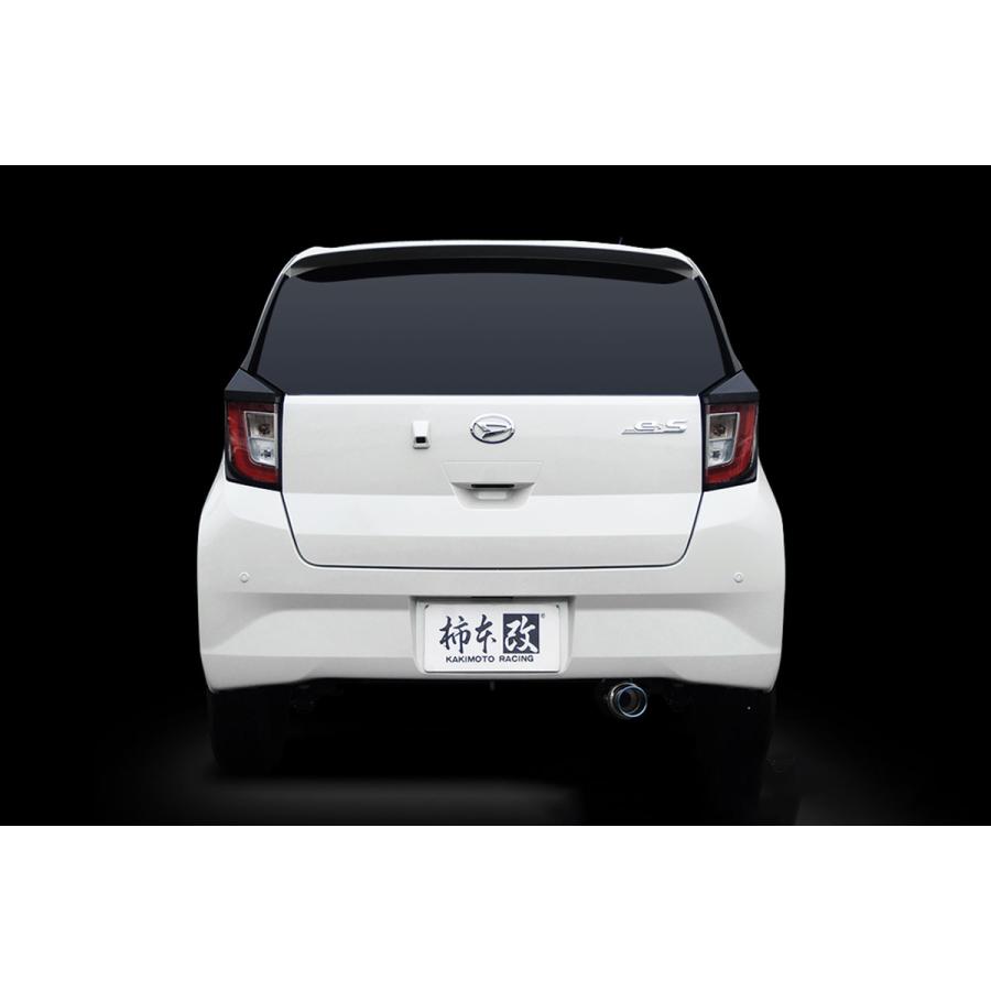柿本改 マフラー GTbox 06&S D44318 トヨタ ピクシスエポック／スバル