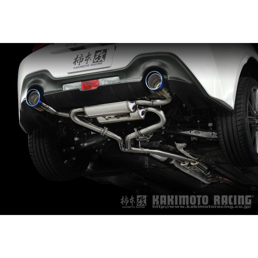 柿本改 Class KR ステンレステール Dualセンター付き T713181WP トヨタ