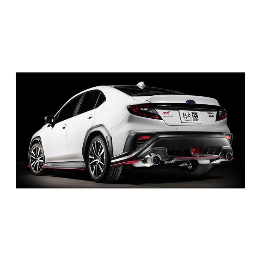 柿本改 柿本改マフラーRegu.06＆RリアピースのみB22364RスバルWRXS4 