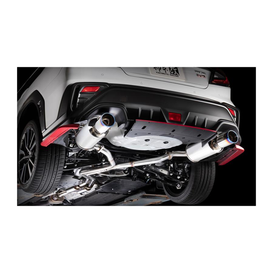 柿本改 柿本改マフラーRegu.06＆RDualセンター付B22364WスバルWRXS4