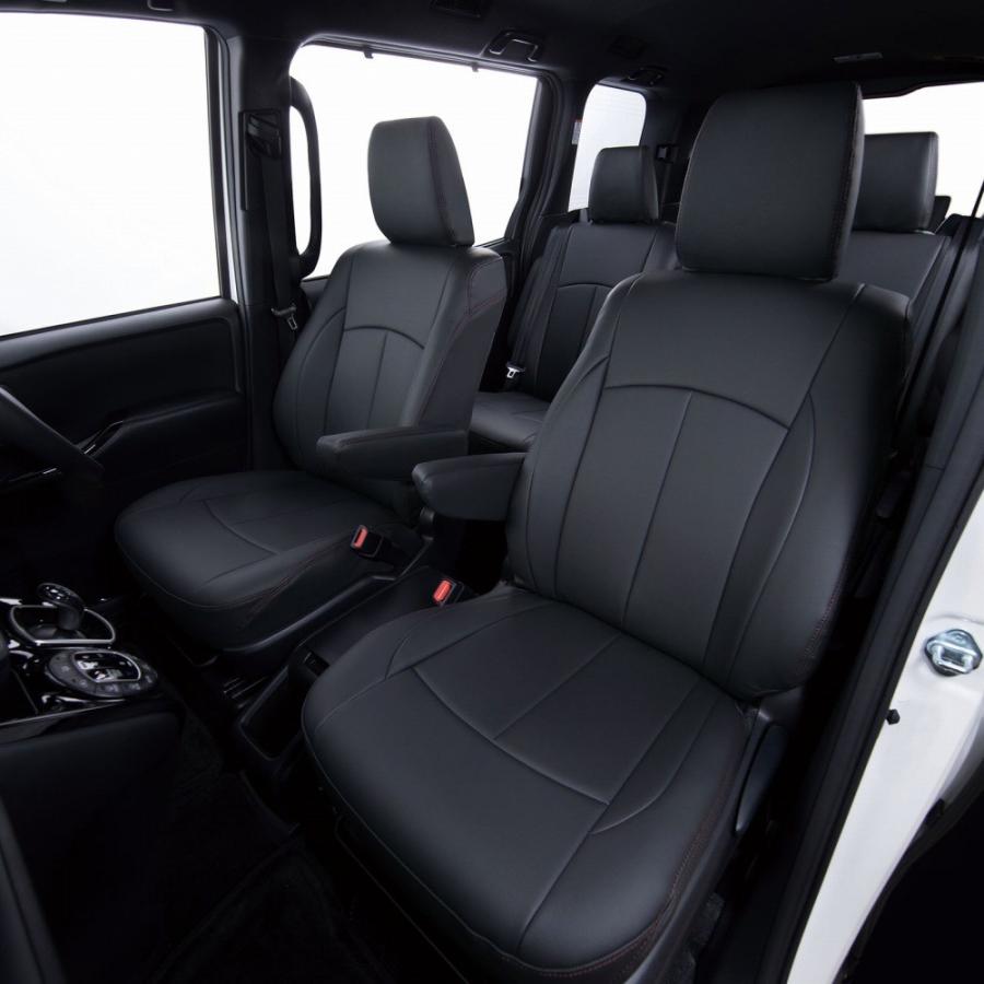 Clazzio 車種専用シートカバー Abオリジナルスタイリッシュタイプ Em 7505 Ekカスタム Ekワゴン デイズ ブラック ワインステッチ オートバックスpaypayモール店 通販 Paypayモール