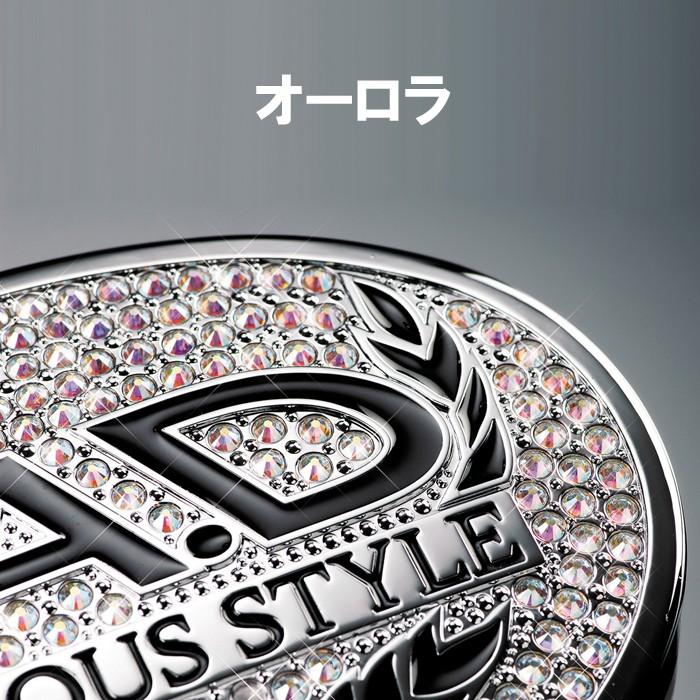 DADギャルソン 希少ラグジュアリープレートエンブレム(オーロラ仕様)4個セット ギャルソン ギャルソンD.A.Dラグジュアリーシンボルエンブレムオーロラ