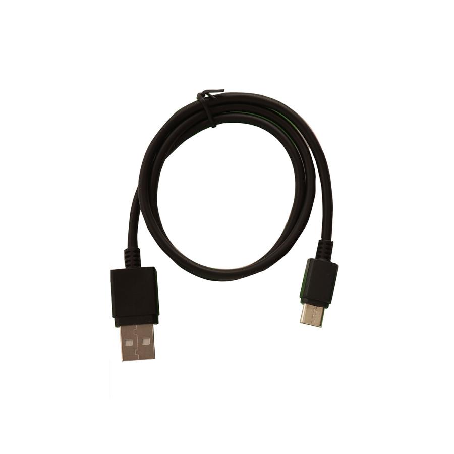 ECore（イーコア） TypeーC充電・通信ケーブル Kー45 1m ブラック