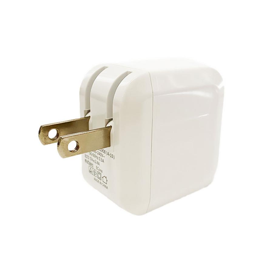 E Core 2.4A2ポート自動識別ACアダプタUSB充電器 A-15|autobacs|03