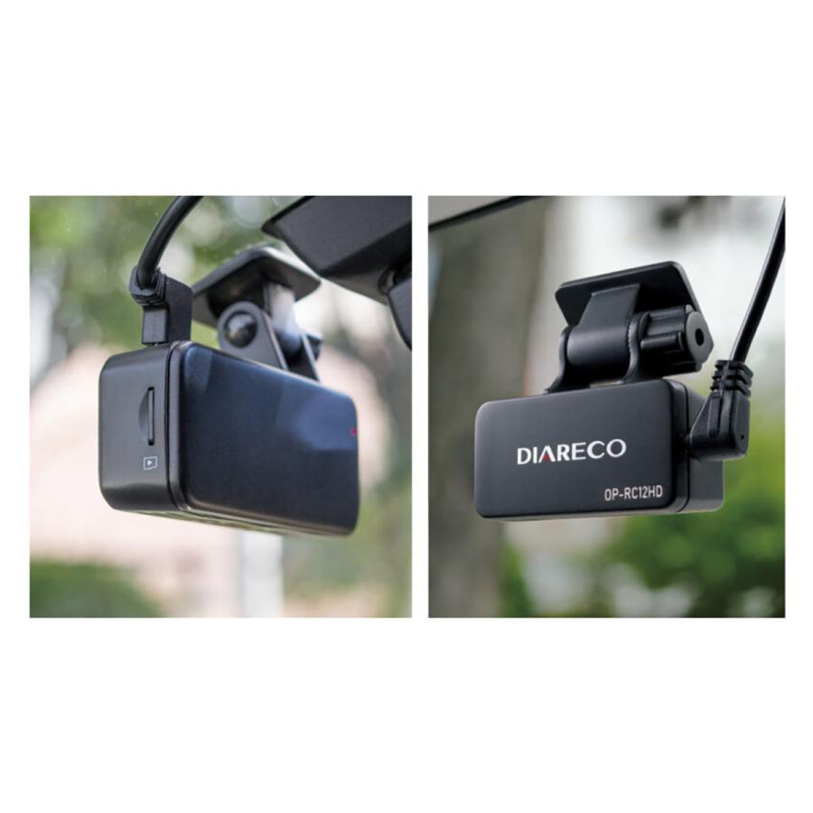 エンプレイス ドライブレコーダー エンプレイス nPLACE NDR-RC243W リアカメラ搭載 Wi-Fi通信型