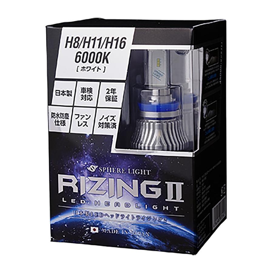 SRH11060-02 新品未使用未開封 SPHERE LIGHT スフィアライト LEDヘッドライト RIZING2 SRH11060