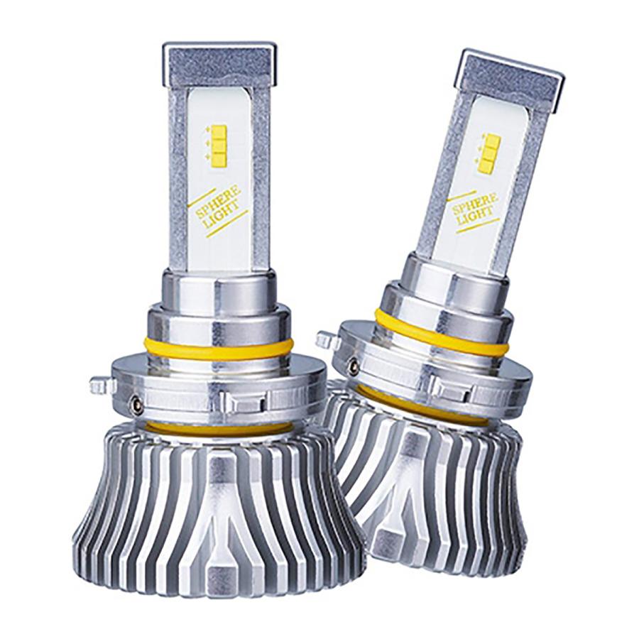 SPHERE LIGHT スフィアライト LEDヘッドライト RIZING2 SRHB045-02 4500K HB3／HB4／HIR2の画像