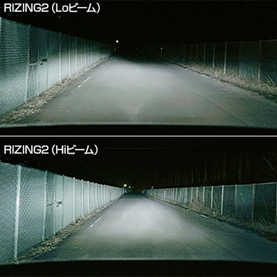 SPHERE LIGHT スフィアライト LEDヘッドライト RIZING2 SRHB045-02 4500K HB3／HB4／HIR2の画像
