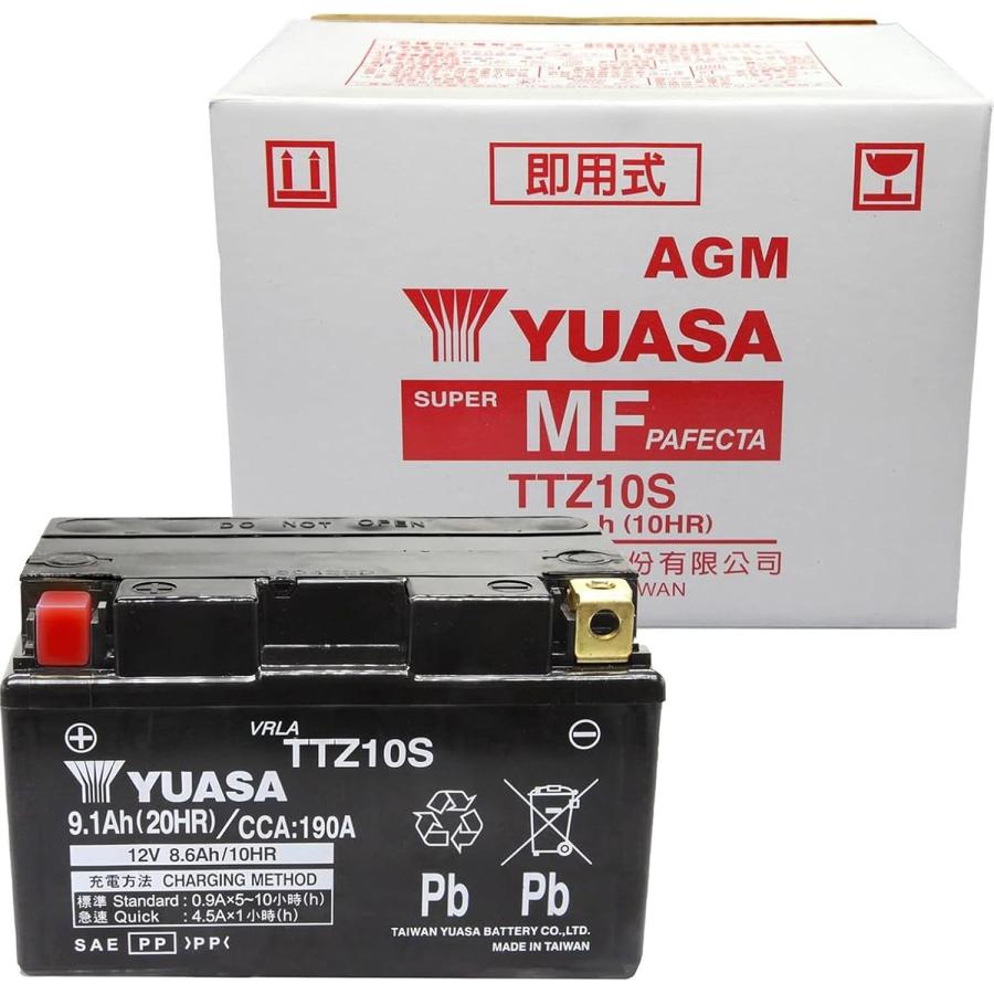 TAIWAN YUASA（台湾ユアサ） YUASA TTZ10S YTZ10S互換 バッテリー