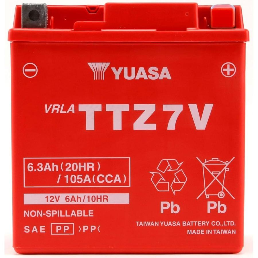 TAIWAN YUASA（台湾ユアサ） YUASA TTZ7V YTZ7V互換 バッテリー