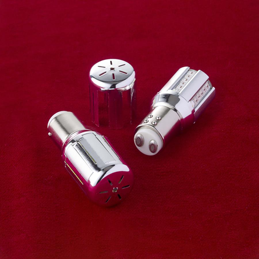 VALENTI ヴァレンティ 　ヴァレンティ　ジュエルLED　クロームバルブSS　LC24-S25-RE　S25ダブル／シングル　レッド
