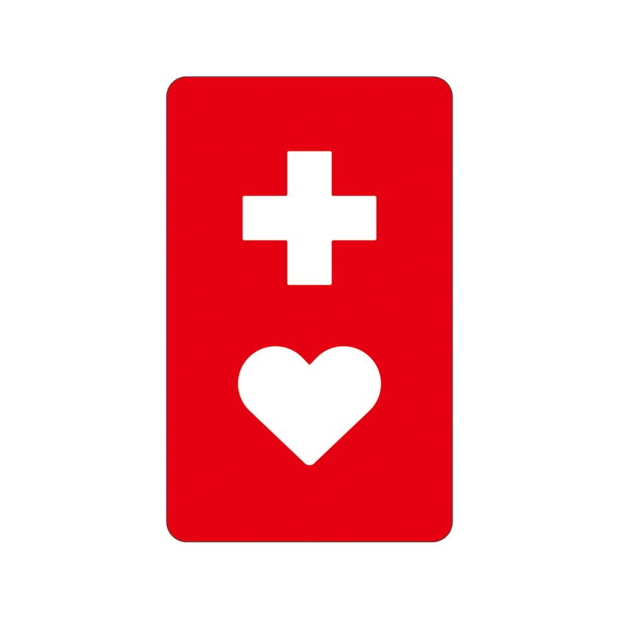 BONFORM ヘルプマーク 7636-01 レッド : オートバックスYahoo