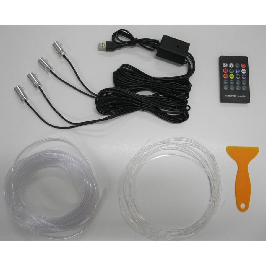 procyon プロキオン USB式クリアマルチLEDライン4端子 5m PLー54 procyon プロキオン USB式クリアマルチLEDライン4端子 5m PLー54