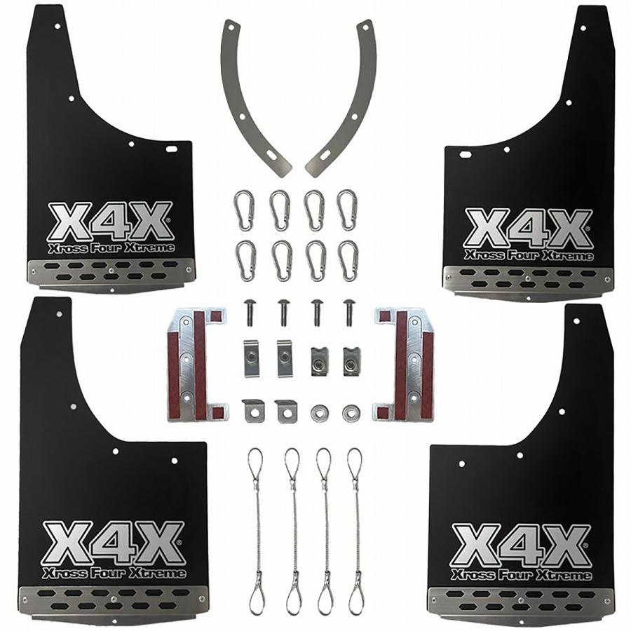 オートフラッグス XrossFourXtremeマッドフラップ ブラック トライトン