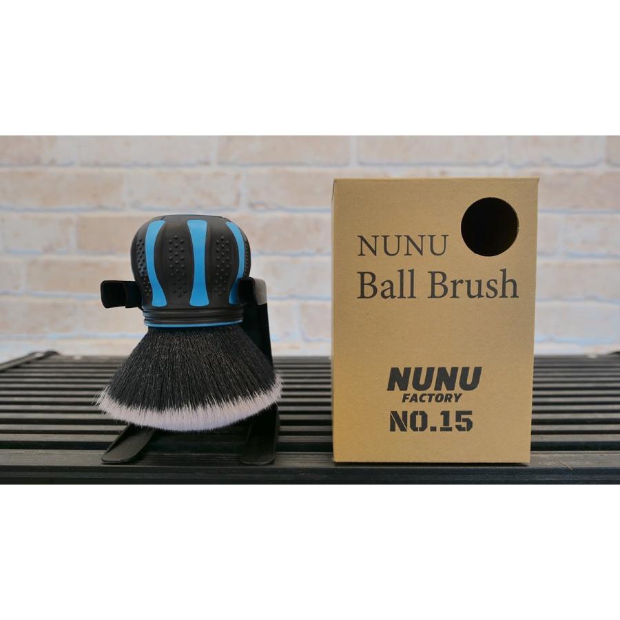 NUNUファクトリー POML NUNU Ball Brush PM18 ブルー : オートバックス