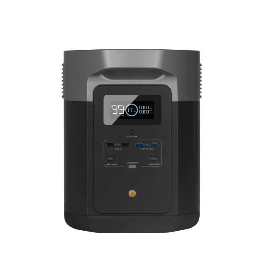 EcoFlow DELTA max 2000 ポータブル電源 : 4897082664895 