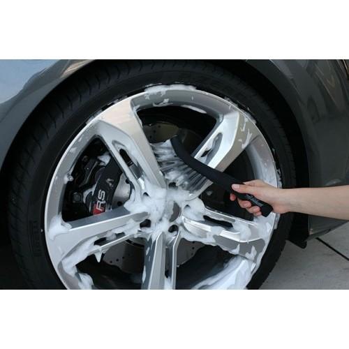 ワコー 洗車柄付ホイールブラシ やわらか CS-73 : オートバックスYahoo