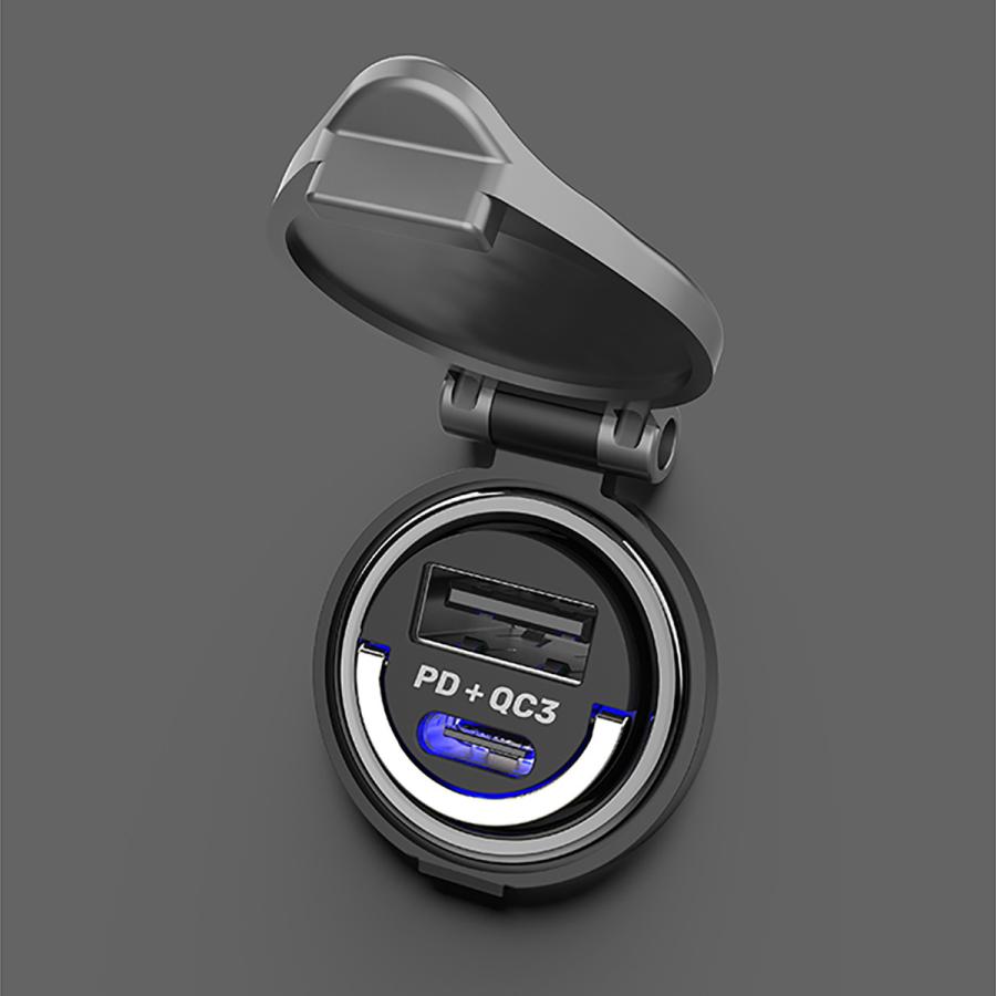 cobo☆様920専用 Kashimura（カシムラ） DC-PD20W USB2ポート QC3 自動判定コンパクト