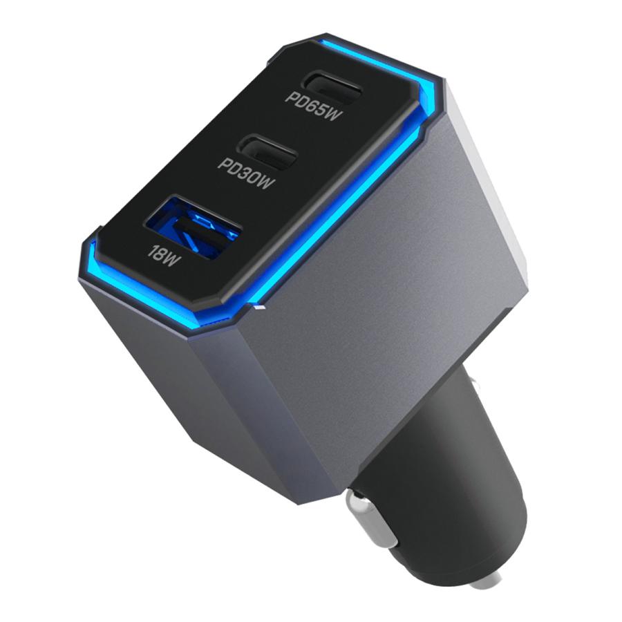Kashimura（カシムラ） DC-113W USB3ポート PD65W+30W+18W DC-063