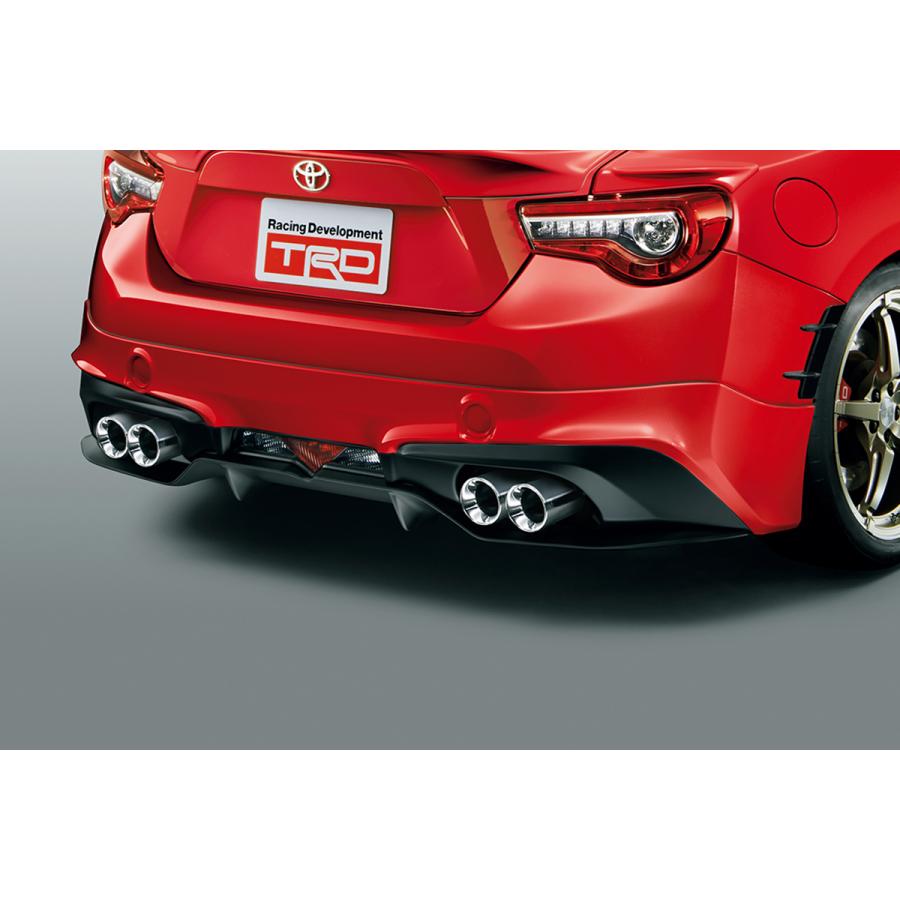 TRD ハイレスポンスマフラーVer.R MS153-18004 トヨタ86 ZN6 後期用
