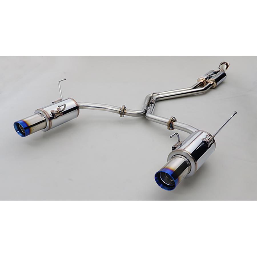 GANADOR（ガナドール） チタニウムブルーテール 左右2本 マフラー VRE