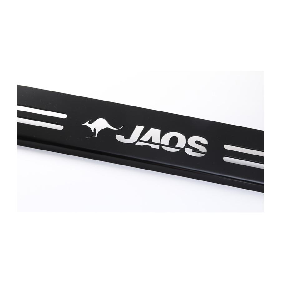 JAOS リヤスキッドバー B256304BK ブラック ミツビシ デリカ D:5 JAOS リヤスキッドバー B256304BK ブラック ミツビシ デリカ D:5