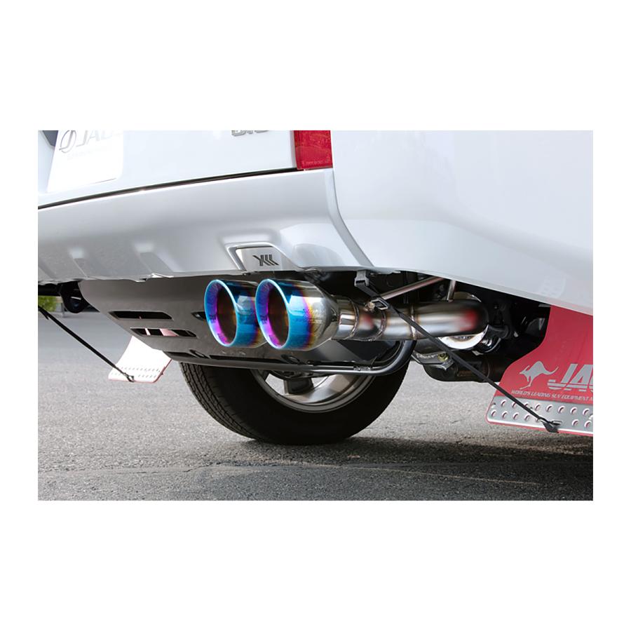 デリカD5　後期　JAOS BATTLEZ マフラー ZS-2 チタンカラー デリカD5後期JAOS BATTLEZ マフラー ZS-2 チタンカラー