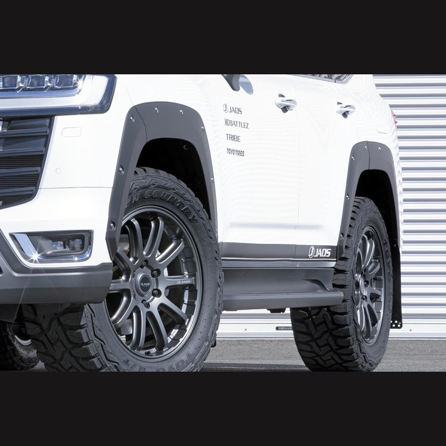 ジェルアップ JAOS ジャオス フェンダーガーニッシュ type-X 塗装品 マットブラック