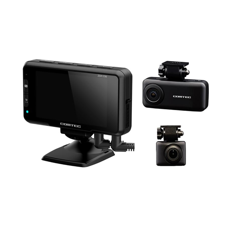 ファッションの COMTEC ZDR036 GPS搭載 高性能ドライブレコーダー