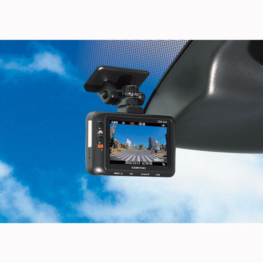 激安店舗COMTEC ドライブレコーダー ZDR045 ETC、探知機、ドライブ