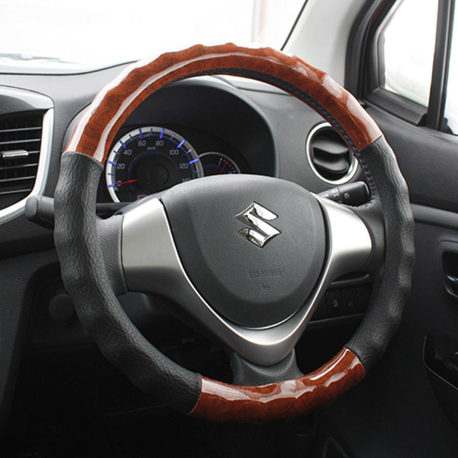 錦産業 Tomboy ハイグリップウッドハンドルカバーM HW-0884 ブラウン