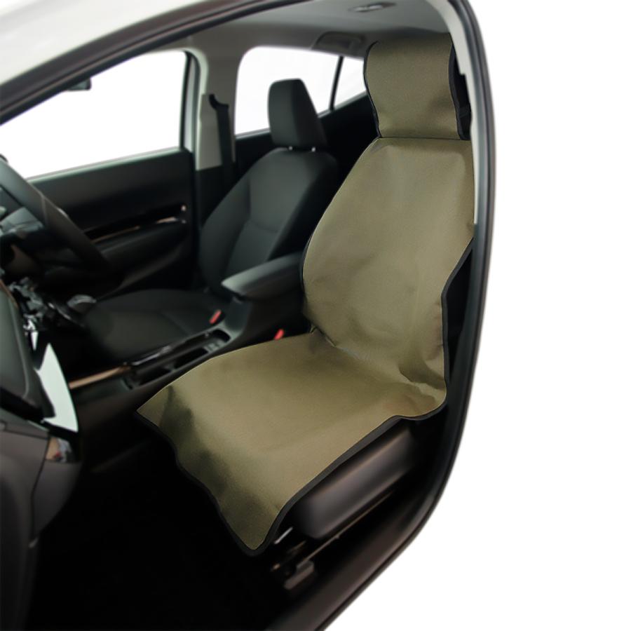 錦産業 Tomboy 防水モンブラン BO-2813 前席用シートカバー オリーブ
