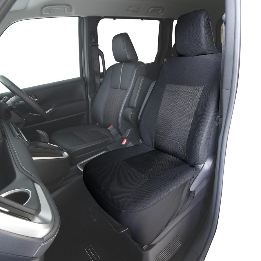 錦産業 ストレッチソフトメッシュ NN-6895 前席用シートカバー