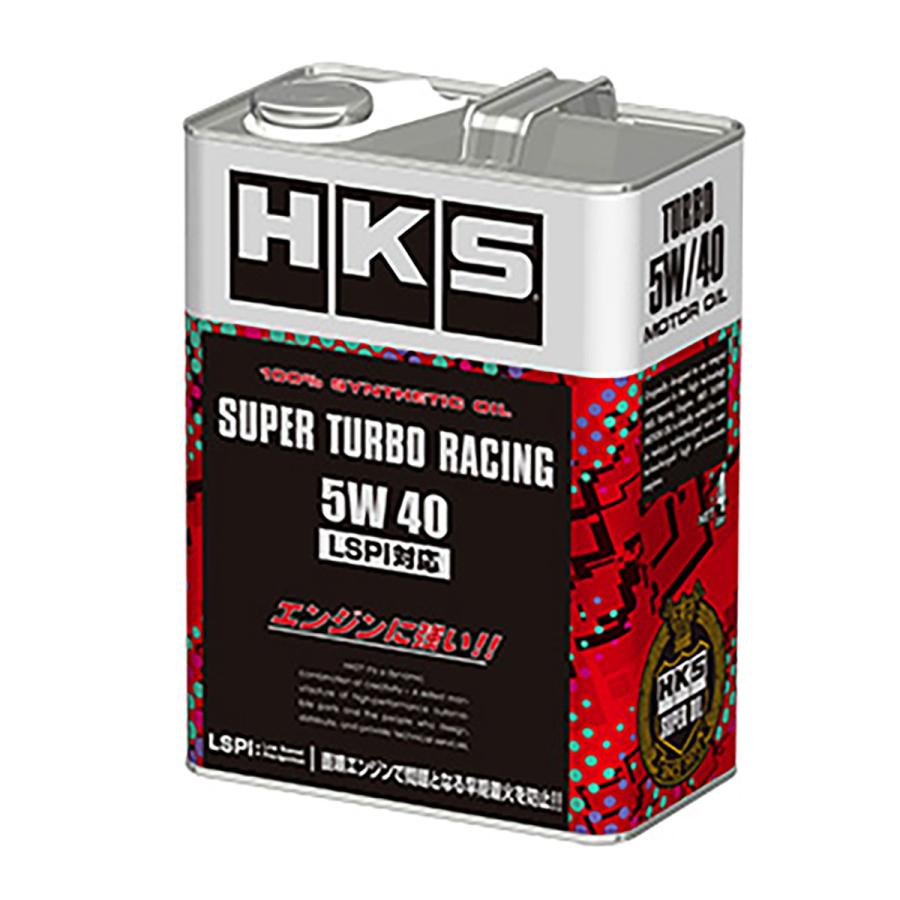 HKS（エッチケーエス） SUPER TURBO RACING 5W40 4L AK125 合成油