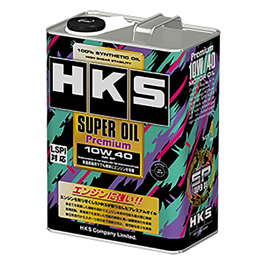 HKS SUPER OIL Premium 10W40 SP 4L 合成油｜autobacs