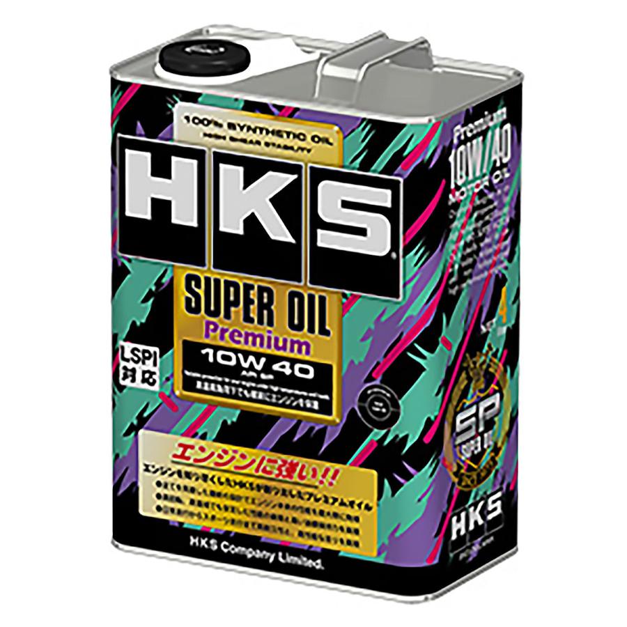 HKS（エッチケーエス） SUPER OIL PREMIUM 10W40 SP 4L 合成油