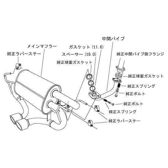 HKS（エッチケーエス） マフラー LEGAMAX Premium 31021-AH001 S660