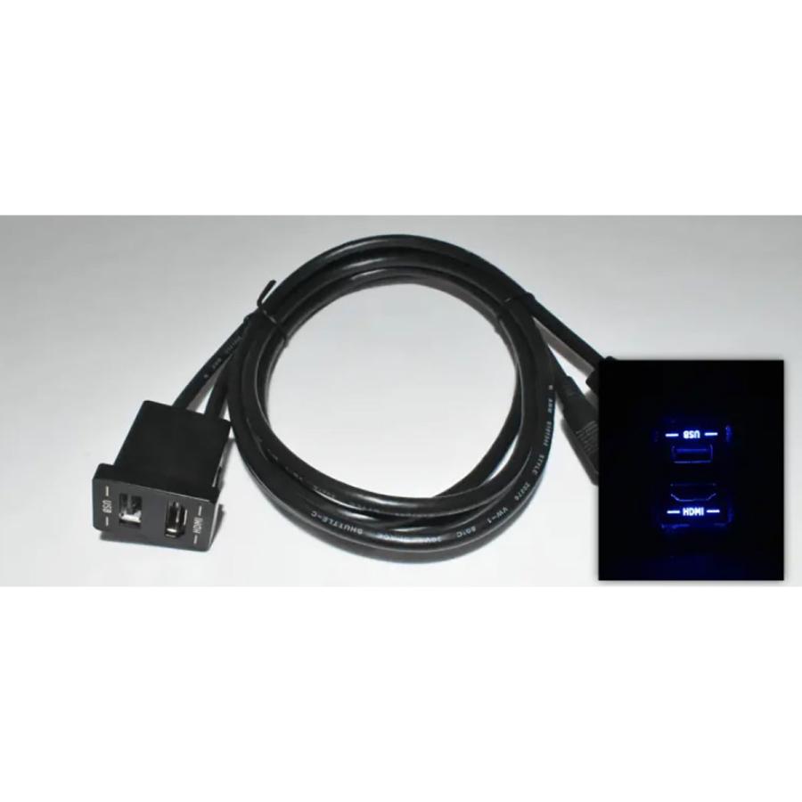 ALPINE（アルパイン） KCU-Y630HU-LED ブルーLED／ビルトインUSB／HDMI