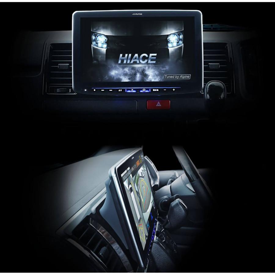 ALPINE HIACE 専用タブレット タブレット】アルパイン(ALPINE) カーナビ取付キット XF11シリーズ向け