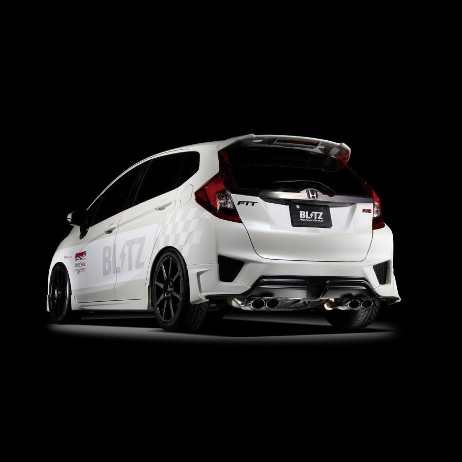 ホンダ フィットBLITZ　ニュルスペック　VSマフラー　63511 BLITZ ブリッツ マフラー ニュルスペック VS 63511 フィット/フィット